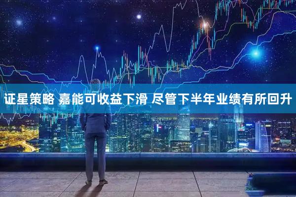 证星策略 嘉能可收益下滑 尽管下半年业绩有所回升